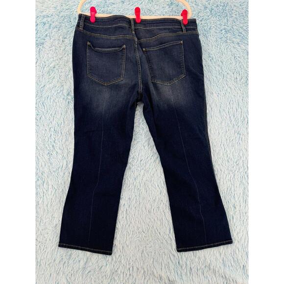 Indigo Rein Forever Jeans Women's Plus Size 20 Forever Dark Blue Denim Jean - Picture 1 of 15